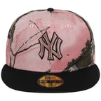 New York Yankees MLB Pink Realtree New Era 59FIFTY