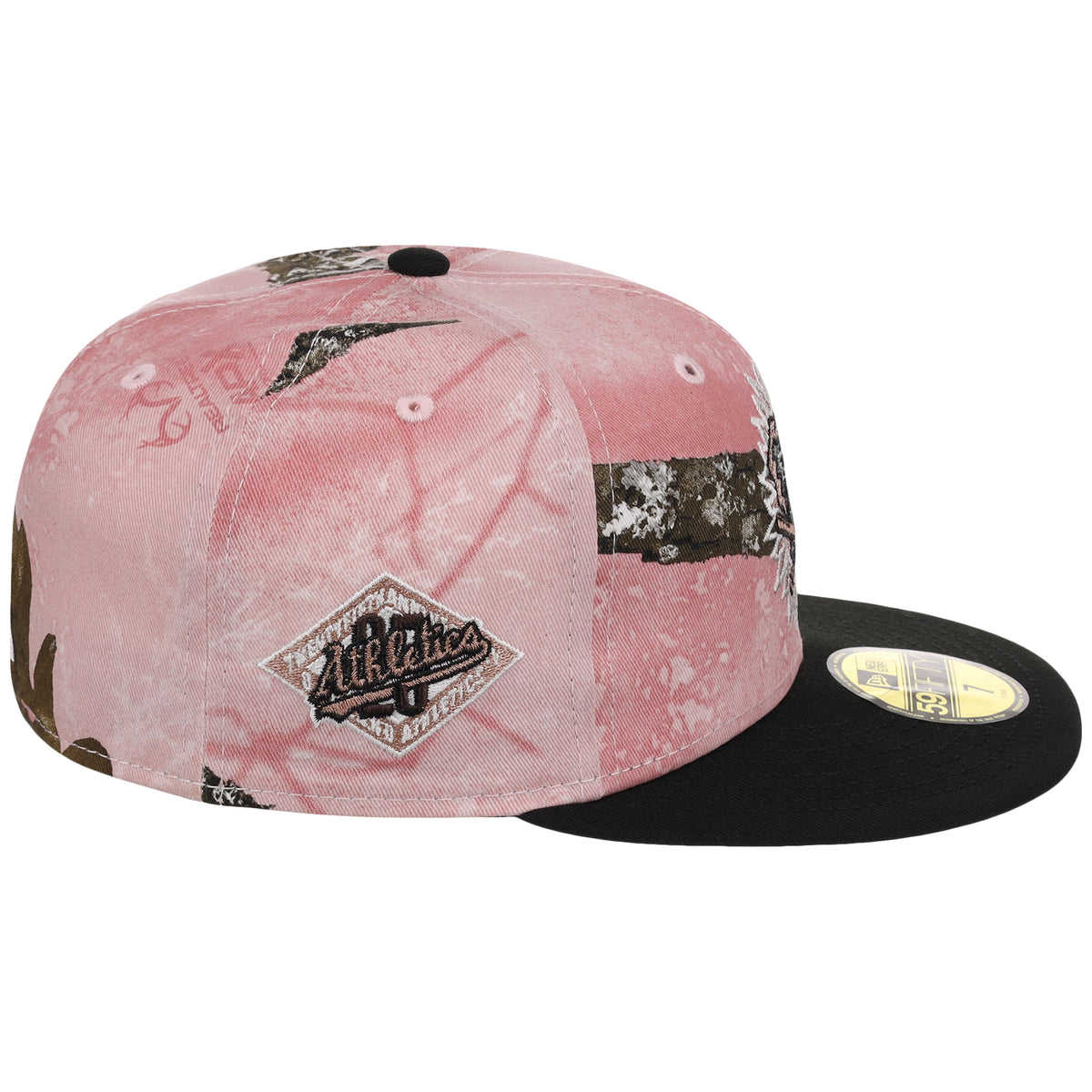 Oakland Athletics MLB Pink Realtree New Era 59FIFTY