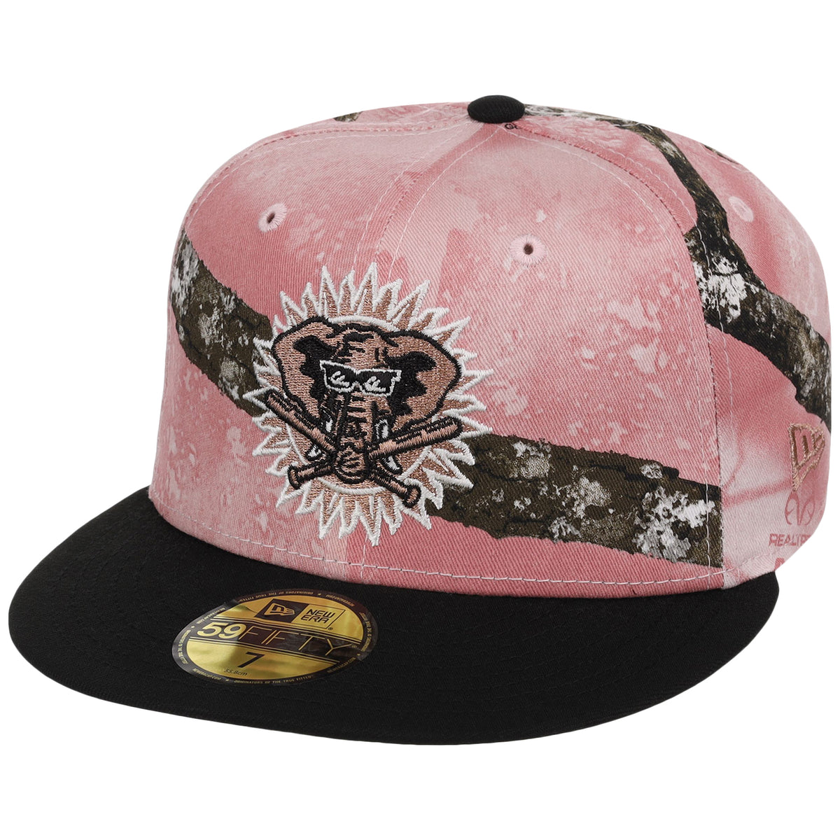 Oakland Athletics MLB Pink Realtree New Era 59FIFTY