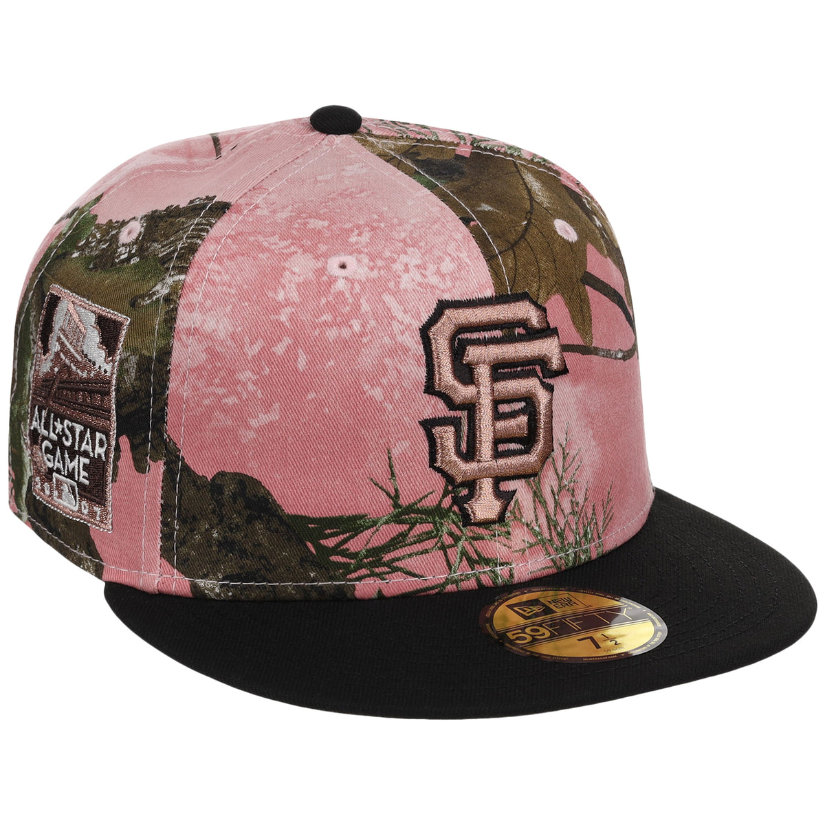 San Francisco Giants MLB Pink Realtree New Era 59FIFTY