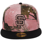 San Francisco Giants MLB Pink Realtree New Era 59FIFTY