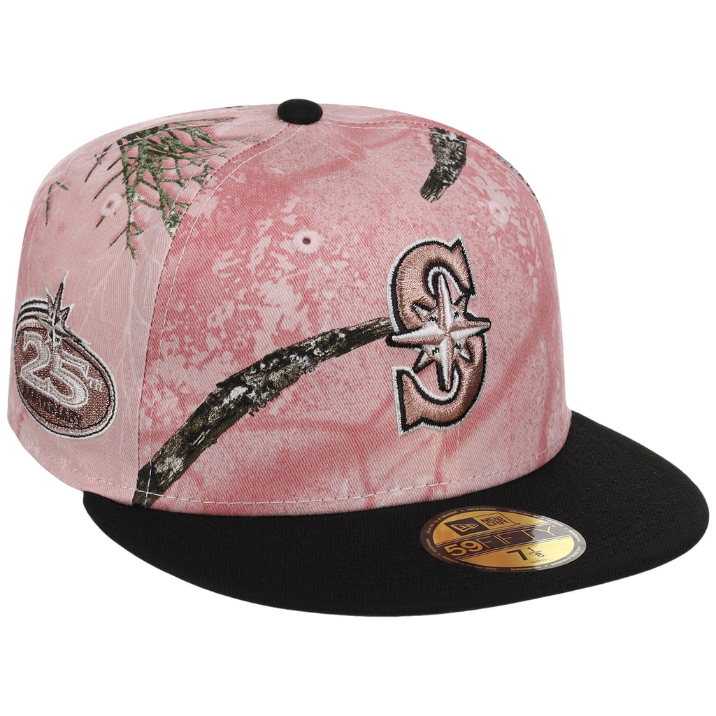 Seattle Mariners MLB Pink Realtree New Era 59FIFTY