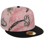 Seattle Mariners MLB Pink Realtree New Era 59FIFTY