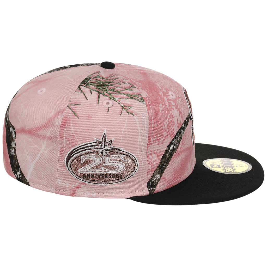 Seattle Mariners MLB Pink Realtree New Era 59FIFTY