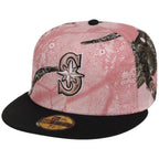 Seattle Mariners MLB Pink Realtree New Era 59FIFTY