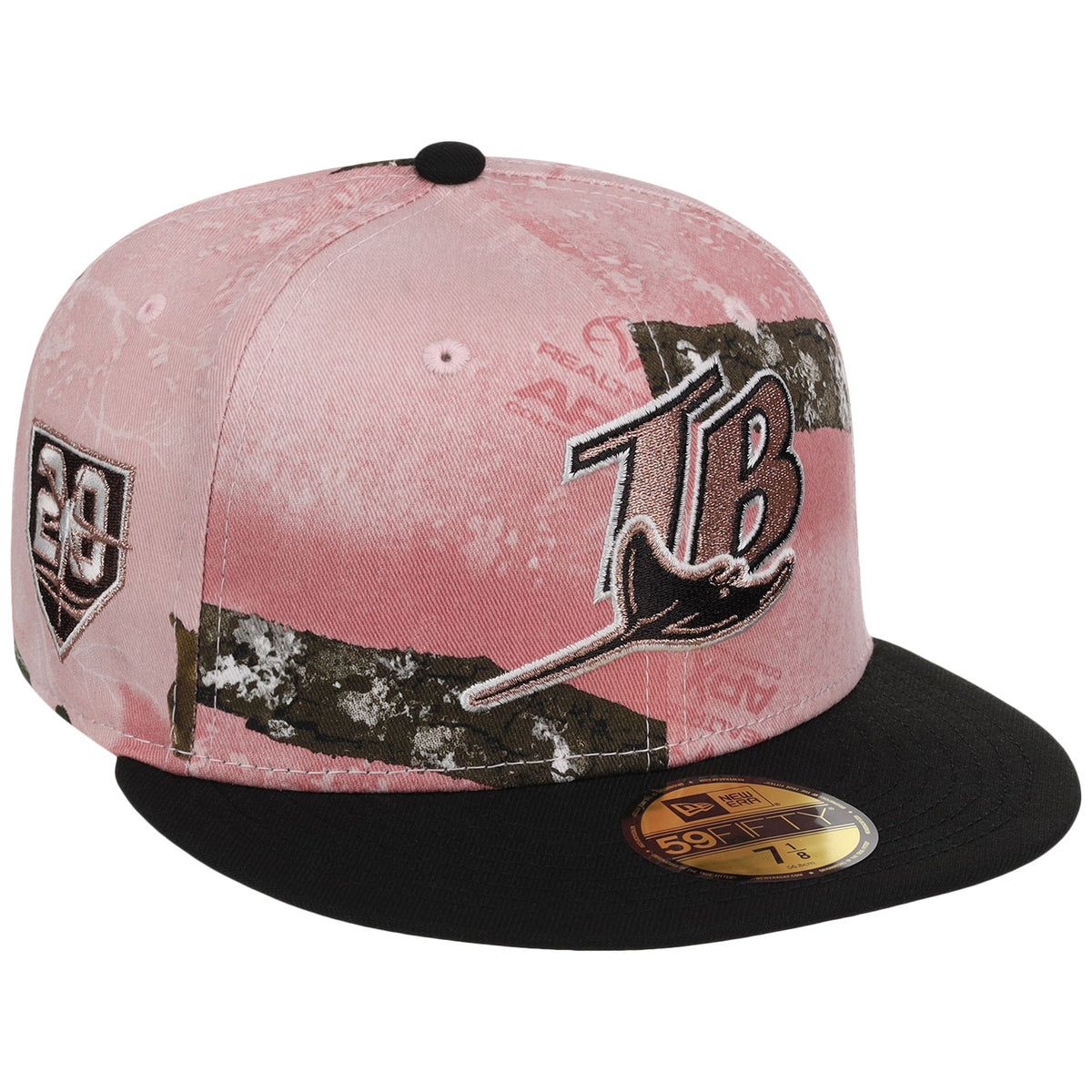 Tampa Bay Rays MLB Pink Realtree New Era 59FIFTY