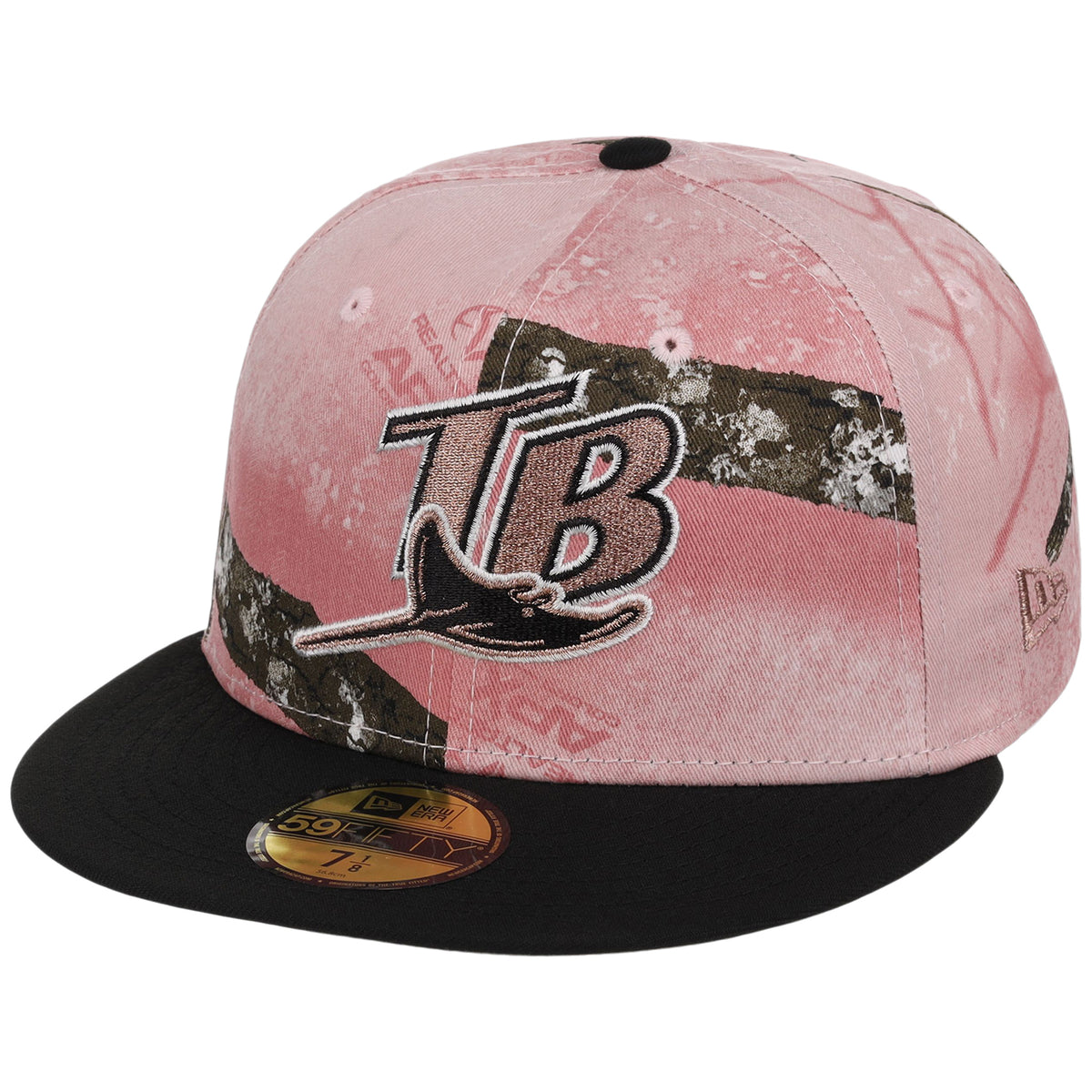 Tampa Bay Rays MLB Pink Realtree New Era 59FIFTY