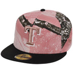 Texas Rangers MLB Pink Realtree New Era 59FIFTY