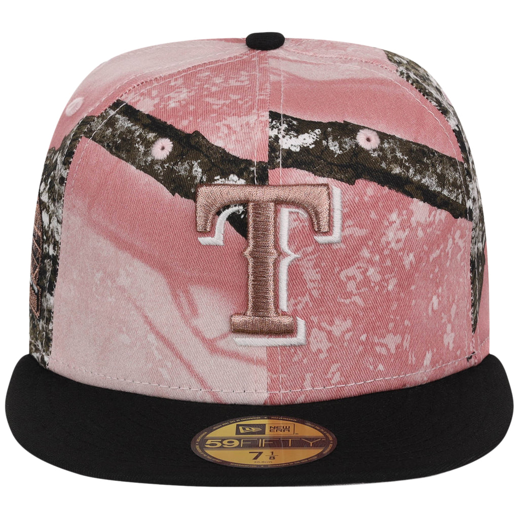 Texas Rangers MLB Pink Realtree New Era 59FIFTY