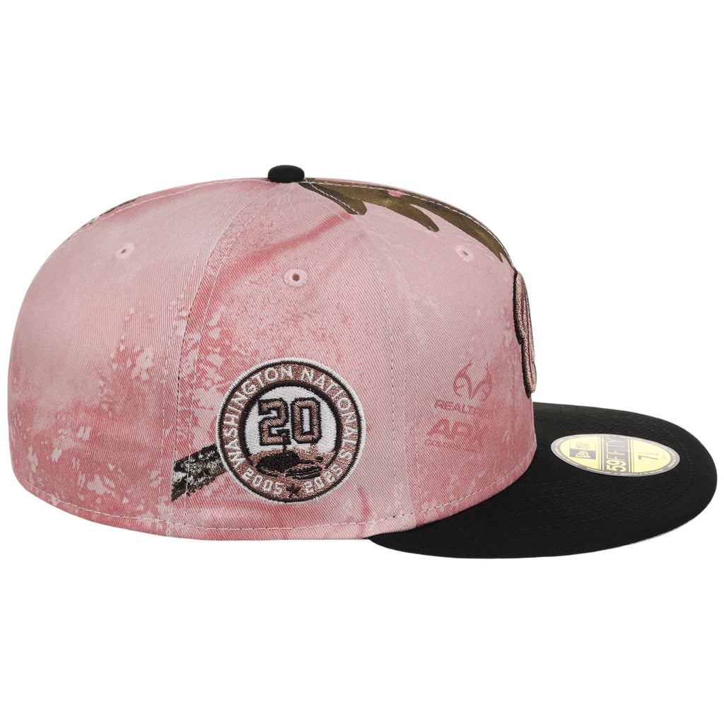 Washington Nationals MLB Pink Realtree New Era 59FIFTY