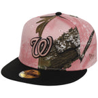 Washington Nationals MLB Pink Realtree New Era 59FIFTY