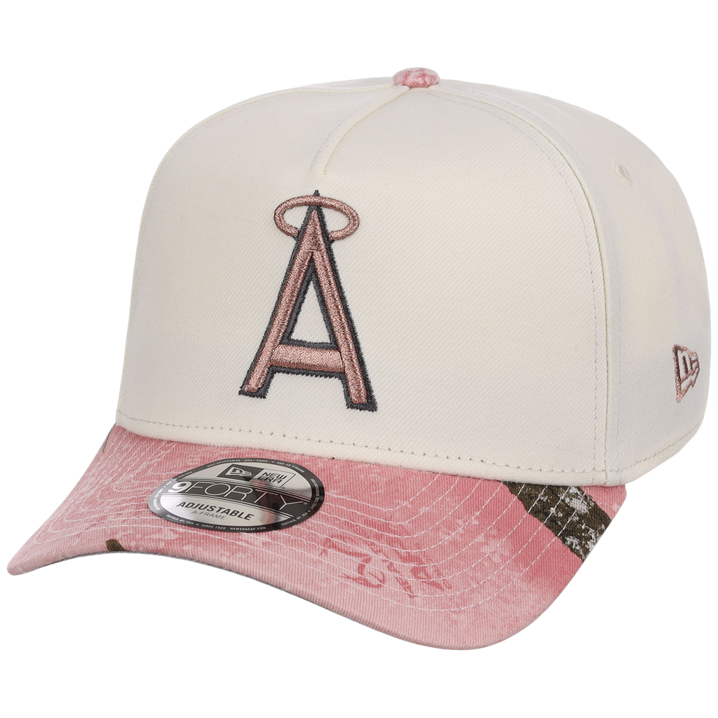Anaheim Angels MLB Chrome Pink Realtree New Era 9FORTY A-Frame