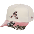 Atlanta Braves MLB Chrome Pink Realtree New Era 9FORTY A-Frame