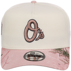 Baltimore Orioles MLB Chrome Pink Realtree New Era 9FORTY A-Frame
