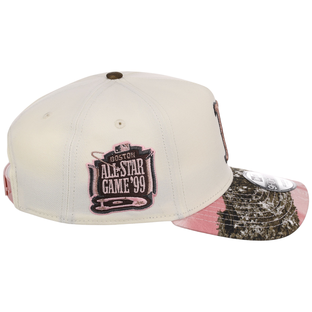 Boston Red Sox MLB Chrome Pink Realtree New Era 9FORTY A-Frame