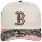 Boston Red Sox MLB Chrome Pink Realtree New Era 9FORTY A-Frame