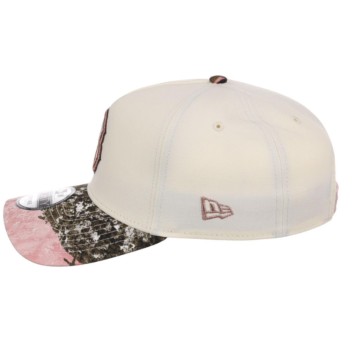 Boston Red Sox MLB Chrome Pink Realtree New Era 9FORTY A-Frame