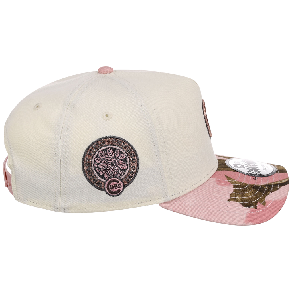 Chicago Cubs MLB Chrome Pink Realtree New Era 9FORTY A-Frame