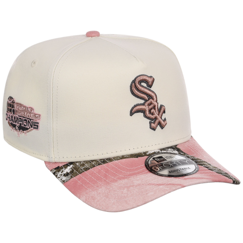 Chicago White Sox MLB Chrome Pink Realtree New Era 9FORTY A-Frame