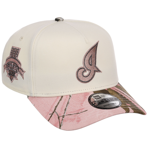 Cleveland Indians MLB Chrome Pink Realtree New Era 9FORTY A-Frame