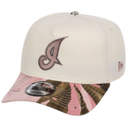 Cleveland Indians MLB Chrome Pink Realtree New Era 9FORTY A-Frame