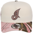 Cleveland Indians MLB Chrome Pink Realtree New Era 9FORTY A-Frame