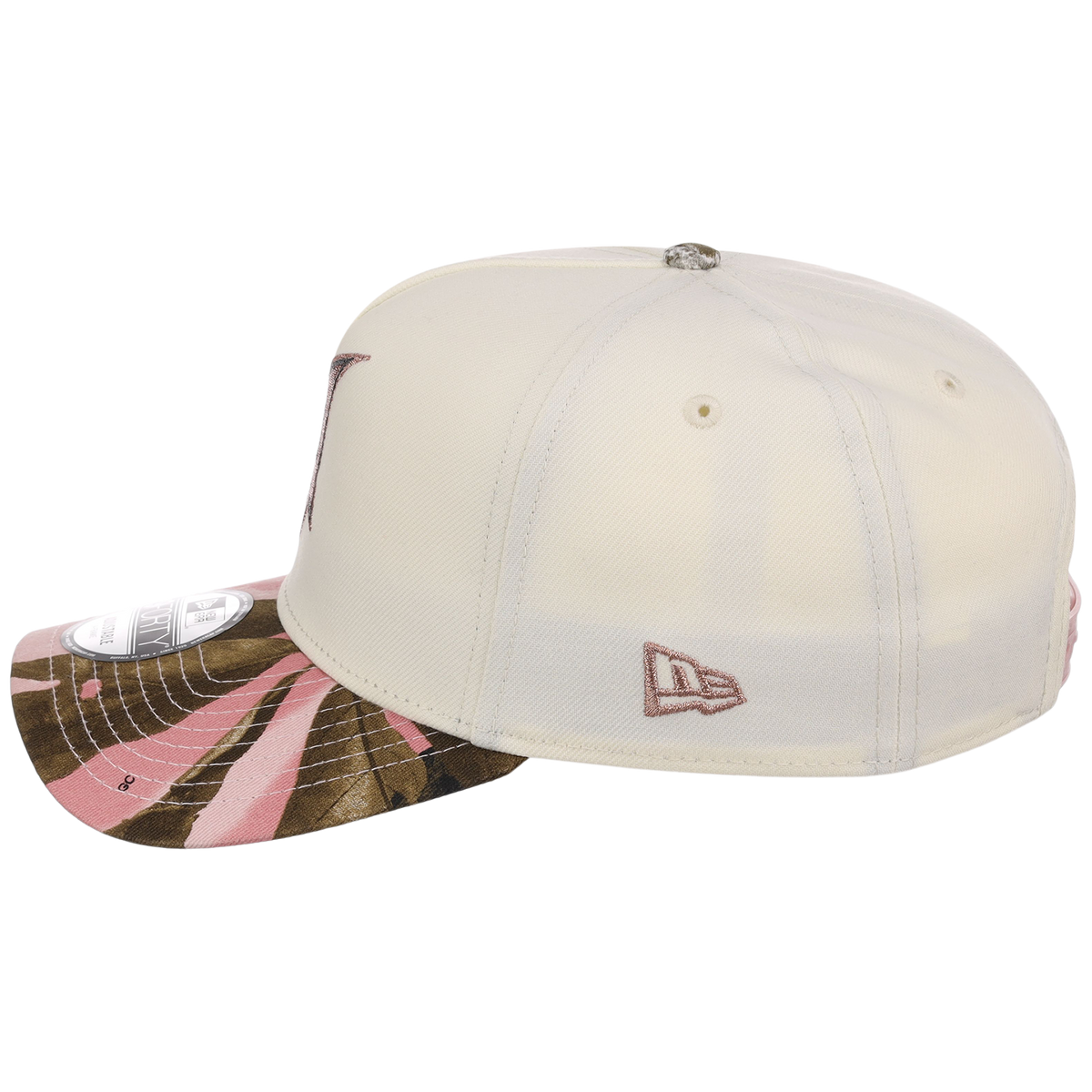 Cleveland Indians MLB Chrome Pink Realtree New Era 9FORTY A-Frame