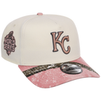 Kansas City Royals MLB Chrome Pink Realtree New Era 9FORTY A-Frame