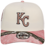 Kansas City Royals MLB Chrome Pink Realtree New Era 9FORTY A-Frame