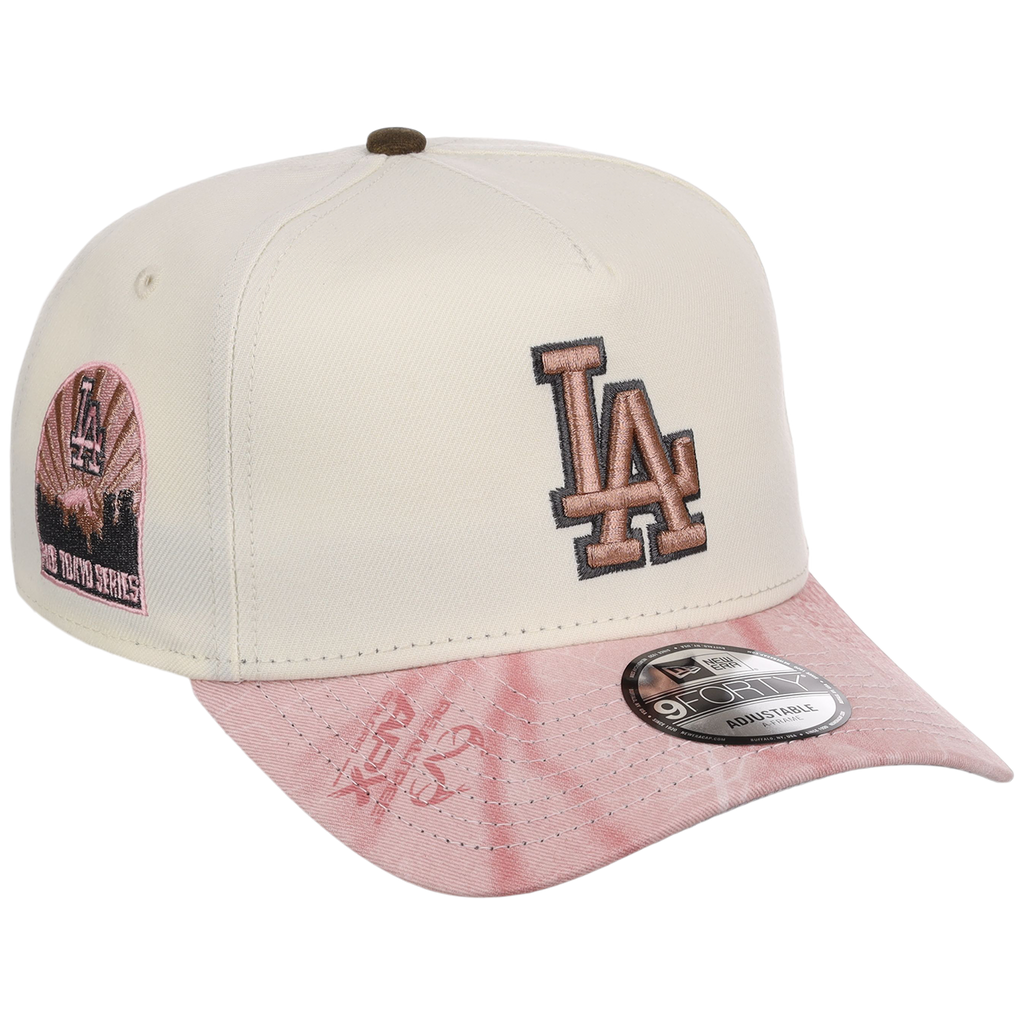 Los Angeles Dodgers MLB Chrome Pink Realtree New Era 9FORTY A-Frame
