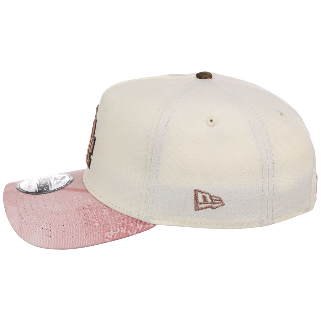 Los Angeles Dodgers MLB Chrome Pink Realtree New Era 9FORTY A-Frame
