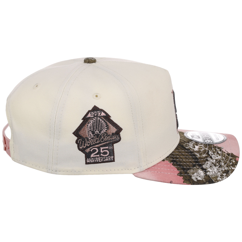 Miami Marlins MLB Chrome Pink Realtree New Era 9FORTY A-Frame