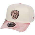 Milwaukee Brewers MLB Chrome Pink Realtree New Era 9FORTY A-Frame