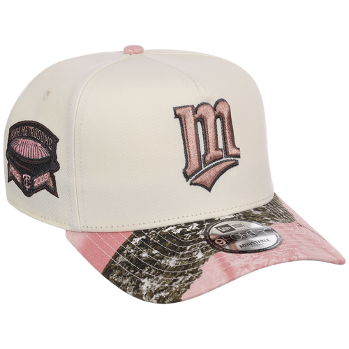 Minnesota Twins MLB Chrome Pink Realtree New Era 9FORTY A-Frame
