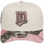 Minnesota Twins MLB Chrome Pink Realtree New Era 9FORTY A-Frame