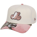 Montreal Expos MLB Chrome Pink Realtree New Era 9FORTY A-Frame