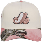 Montreal Expos MLB Chrome Pink Realtree New Era 9FORTY A-Frame