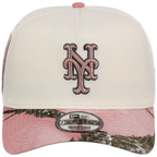 New York Mets MLB Chrome Pink Realtree New Era 9FORTY A-Frame