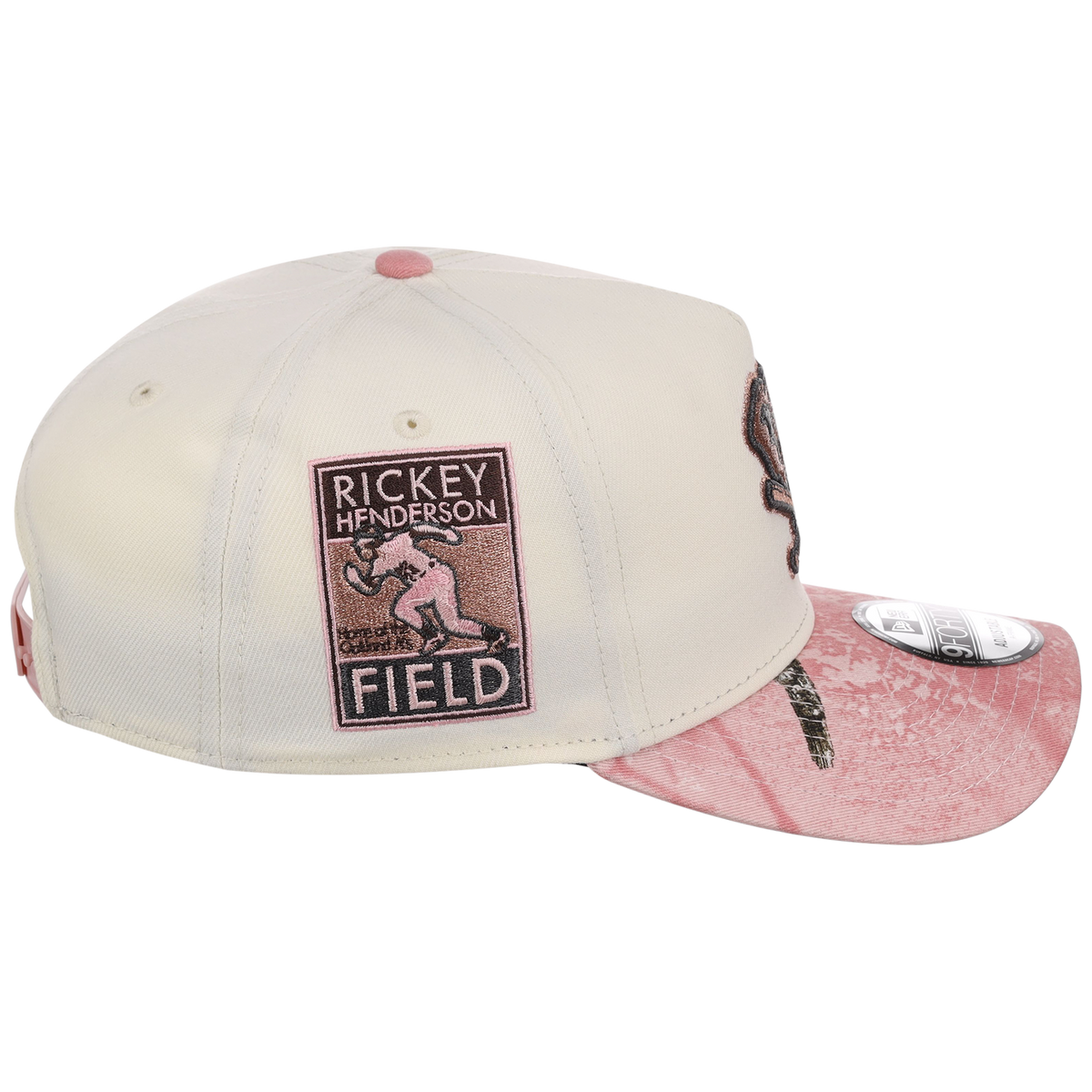 Oakland Athletics MLB Chrome Pink Realtree New Era 9FORTY A-Frame