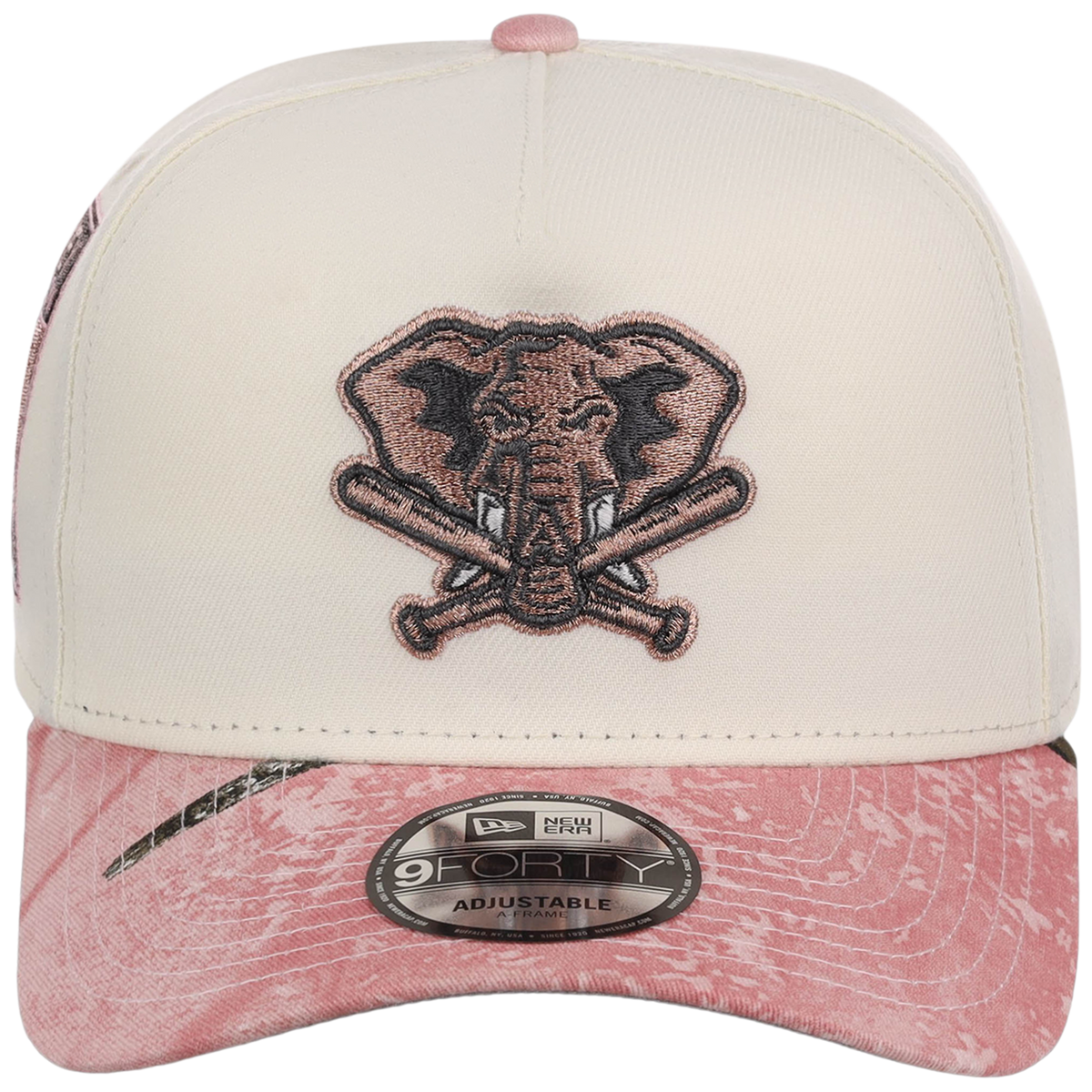 Oakland Athletics MLB Chrome Pink Realtree New Era 9FORTY A-Frame