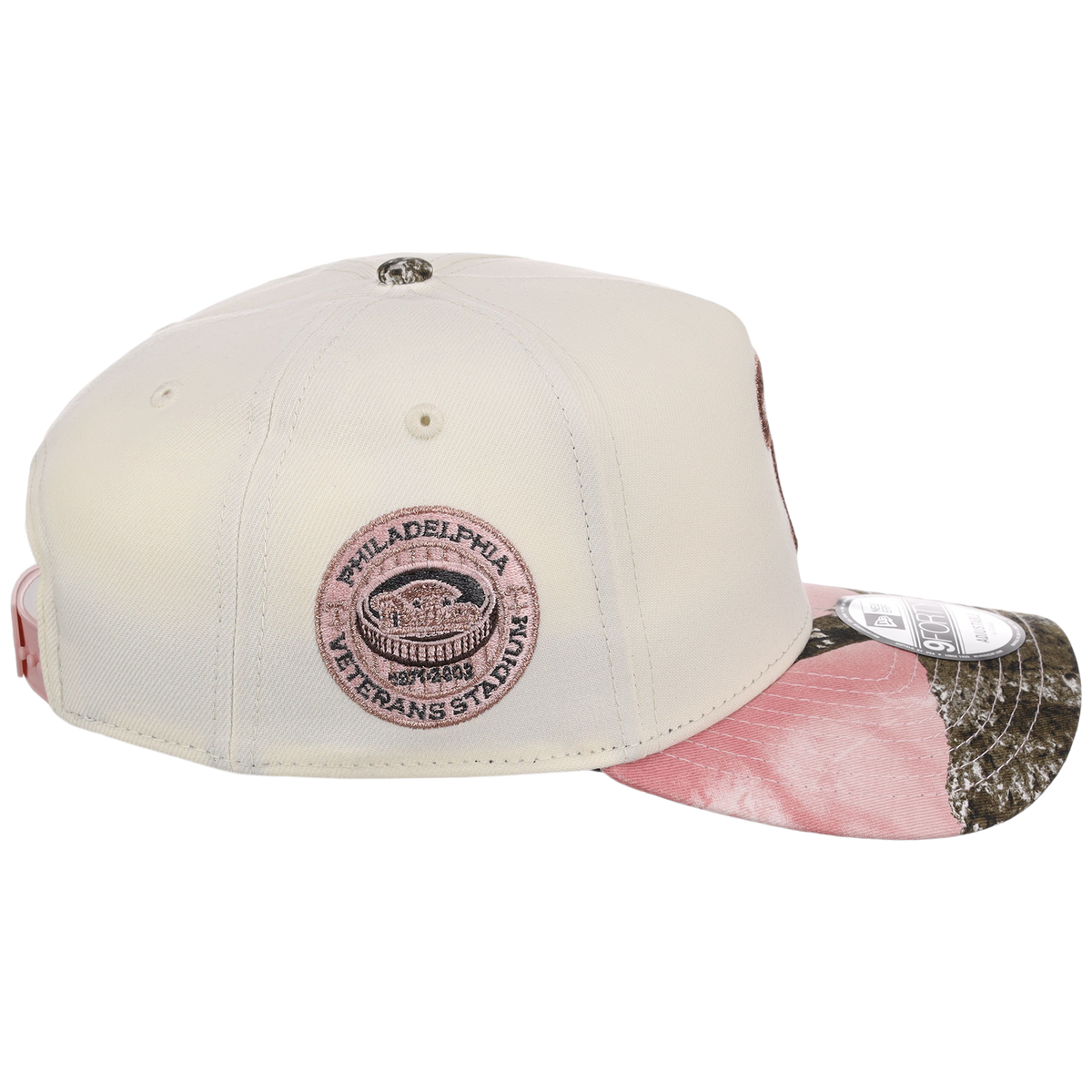 Philadelphia Phillies MLB Chrome Pink Realtree New Era 9FORTY A-Frame