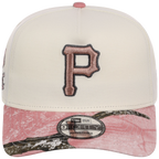 Pittsburgh Pirates MLB Chrome Pink Realtree New Era 9FORTY A-Frame