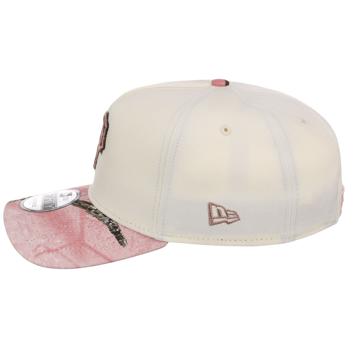 Pittsburgh Pirates MLB Chrome Pink Realtree New Era 9FORTY A-Frame