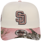 San Diego Padres MLB Chrome Pink Realtree New Era 9FORTY A-Frame