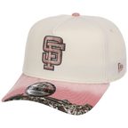 San Francisco Giants MLB Chrome Pink Realtree New Era 9FORTY A-Frame