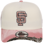 San Francisco Giants MLB Chrome Pink Realtree New Era 9FORTY A-Frame