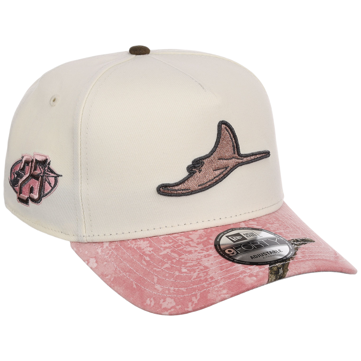 Tampa Bay Rays MLB Chrome Pink Realtree New Era 9FORTY A-Frame