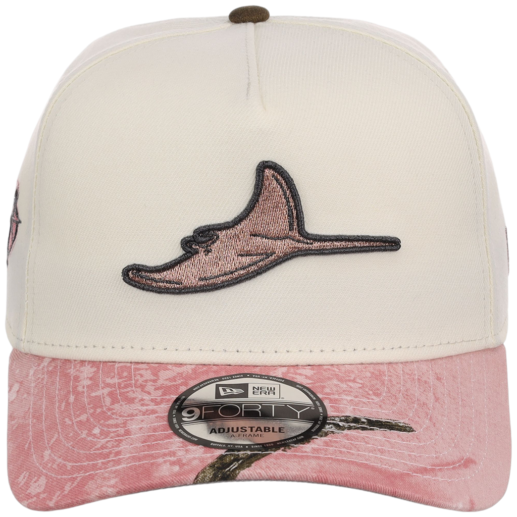 Tampa Bay Rays MLB Chrome Pink Realtree New Era 9FORTY A-Frame
