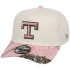 Texas Rangers MLB Chrome Pink Realtree New Era 9FORTY A-Frame