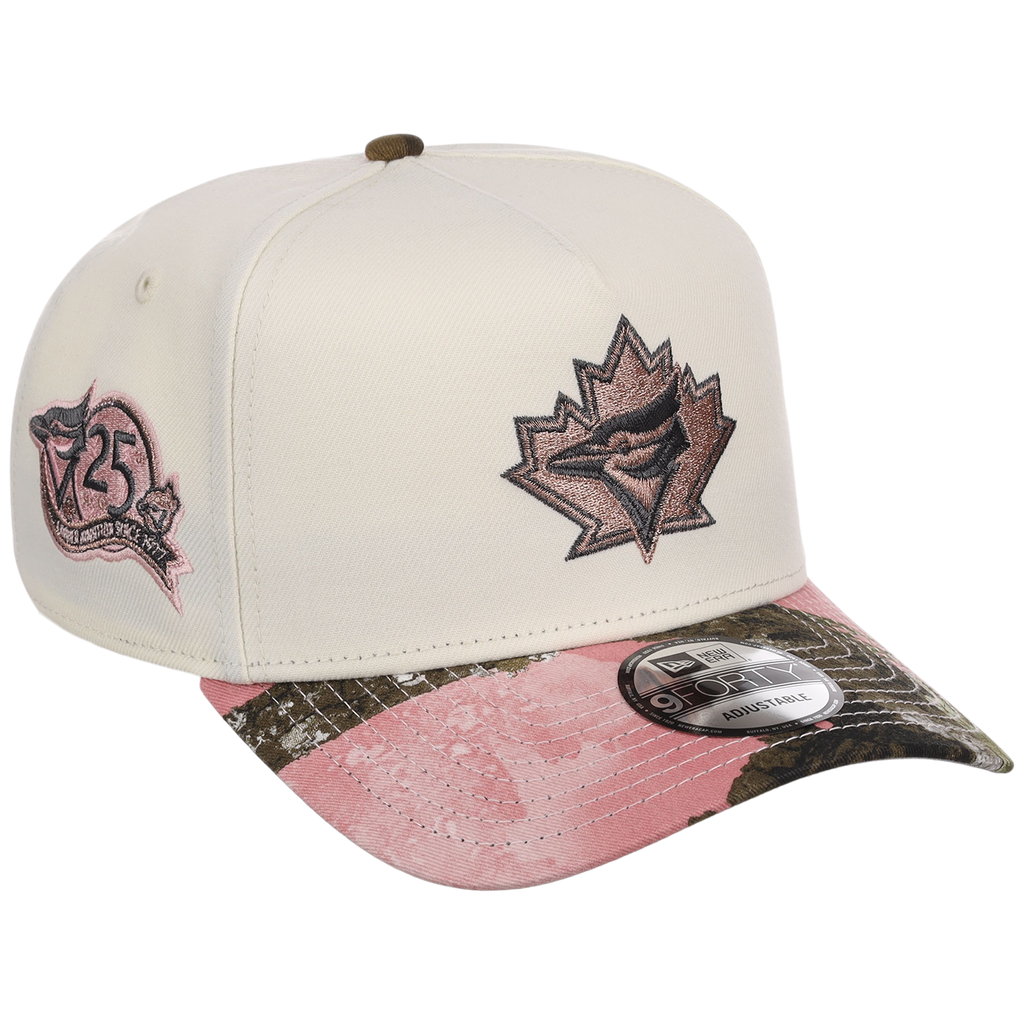 Toronto Blue Jays MLB Chrome Pink Realtree New Era 9FORTY A-Frame